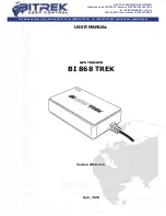 Preview for 1 page of BITREK BI 868 TREK User Manual