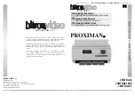 Preview for 1 page of Bitron Video PROXIMAN AV0151/005 Instruction Manual