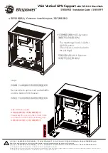 Preview for 3 page of Bitspower BP-VTS-PCIE4 Installation Manual