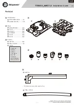 Preview for 1 page of Bitspower TITAN X Installation Manual