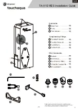 Предварительный просмотр 4 страницы Bitspower Touchaqua TA-XYZ-RES Installation Manual