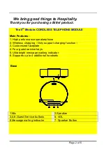 Preview for 2 page of Bittel ModaMedia-W User Manual