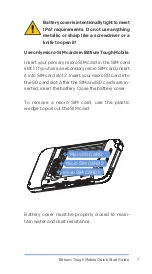 Preview for 7 page of Bittium Tough Mobile Quick Start Manual