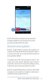 Preview for 15 page of Bittium Tough Mobile Quick Start Manual