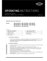 Bitzer BDC 152 (2F) (V) Operating Instructions Manual preview