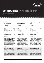 Bitzer ECH209Y Operating Instructions Manual preview