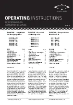 Bitzer ECOSTAR LHV6/2DC-3.F1Y Operating Instructions Manual preview