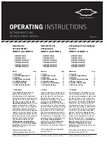 Bitzer Orbit 6 GSD60120VAB Series Operating Instructions Manual preview