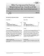 Bitzer VSK41 Series Maintenance Instruction preview