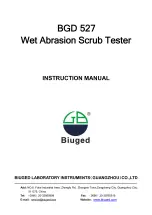 Biuged BGD 527 Instruction Manual предпросмотр