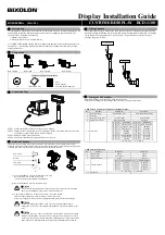 BIXOLON BCD-1100 Installation Manual предпросмотр