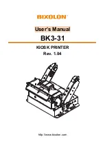 BIXOLON BK3-31 User Manual preview