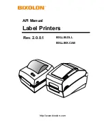 BIXOLON BXLLIB.DLL Api Manual preview