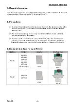 Предварительный просмотр 3 страницы BIXOLON IF-BT User Manual