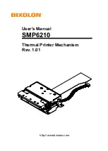 BIXOLON SMP6210 User Manual предпросмотр