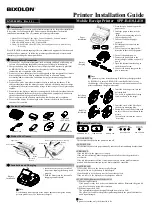 Preview for 1 page of BIXOLON SPP-L410 Installation Manual