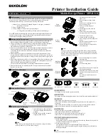 Preview for 1 page of BIXOLON SPP-R310 Installation Manual