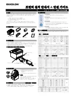 Preview for 9 page of BIXOLON SPR-350III Installation Manual & Safety Manual