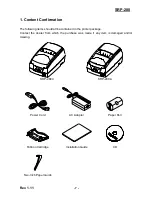 Предварительный просмотр 7 страницы BIXOLON SRP-280A User Manual