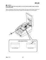 Предварительный просмотр 21 страницы BIXOLON SRP-280A User Manual