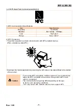 Предварительный просмотр 9 страницы BIXOLON SRP-302 User Manual