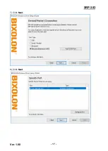 Preview for 17 page of BIXOLON SRP-383 Network Connection Manual
