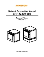 BIXOLON SRP-Q300 Connection Manual предпросмотр