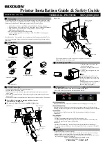 Preview for 1 page of BIXOLON SRP-Q300 Installation Manual & Safety Manual