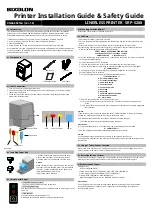 BIXOLON SRP-S200 Installation Manual & Safety Manual предпросмотр