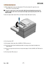 Предварительный просмотр 23 страницы BIXOLON SRP-S320 User Manual