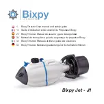 Bixpy Jet J1 User'S Manual And Safety Manual предпросмотр