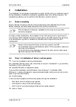 Preview for 9 page of Bizerba GLP Series Operating Instructions Manual