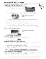 Bizfon BIZTouch 3 Reference Sheet предпросмотр