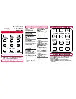 Предварительный просмотр 1 страницы Bizfon Non-Bizfon Telephones Reference Card