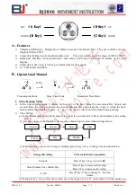 BJ BJ2836 Movement Instruction предпросмотр