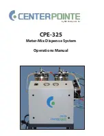 BJB Enterprises Centerpointe CPE-325 Operation Manual предпросмотр