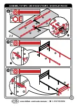 Предварительный просмотр 9 страницы BK FURNITURE 1082 (R2) Assembly Instructions Manual