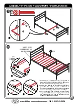 Предварительный просмотр 10 страницы BK FURNITURE 1082 (R2) Assembly Instructions Manual