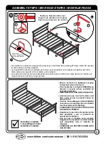 Предварительный просмотр 11 страницы BK FURNITURE 1082 (R2) Assembly Instructions Manual