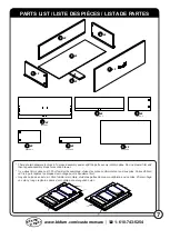 Предварительный просмотр 7 страницы BK FURNITURE 8503 Assembly Instructions Manual