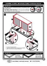 Предварительный просмотр 10 страницы BK FURNITURE 8503 Assembly Instructions Manual