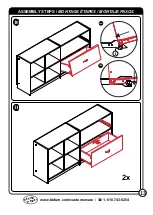 Предварительный просмотр 13 страницы BK FURNITURE 8503 Assembly Instructions Manual