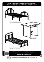 Предварительный просмотр 15 страницы BK FURNITURE 8503 Assembly Instructions Manual