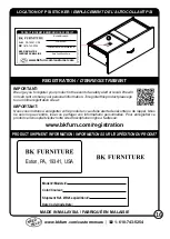 Предварительный просмотр 16 страницы BK FURNITURE 8503 Assembly Instructions Manual