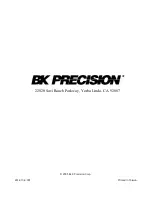 Preview for 64 page of BK Precision 1541D Instruction Manual