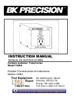 BK Precision 1604A Instruction Manual preview