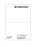 Preview for 42 page of BK Precision 1794 Instruction Manual