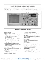 Preview for 25 page of BK Precision 2120C Instruction Manual