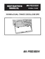 Предварительный просмотр 1 страницы BK Precision 2190B Instruction Manual