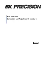 BK Precision 2530B Manual preview